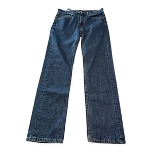 Levi’s 505 Regular Fit Jeans Men’s W33 L32 Dark Wash Straight Leg‎ Denim